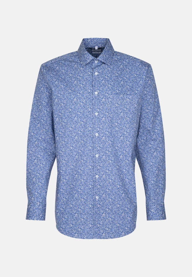 Regular Business Hemd Floral in Hellblau |  Seidensticker Onlineshop