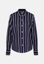 Chemisier chemise Imprimé Chaîne in Bleu Foncé |  Seidensticker Onlineshop