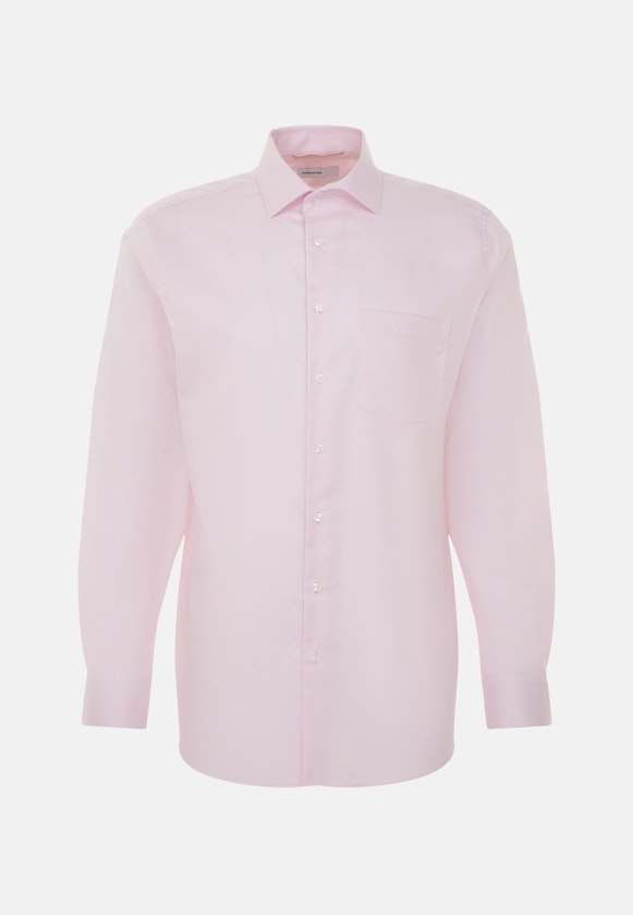 Comfort Business Hemd Uni in Rosa |  Seidensticker Onlineshop