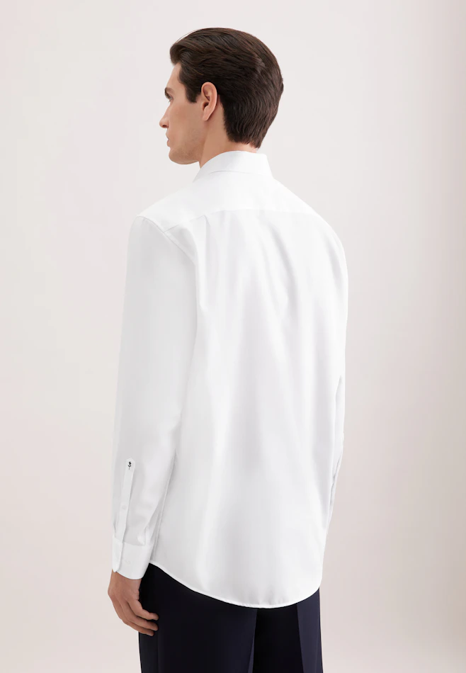 Comfort Business shirt Uni in White | Seidensticker online shop