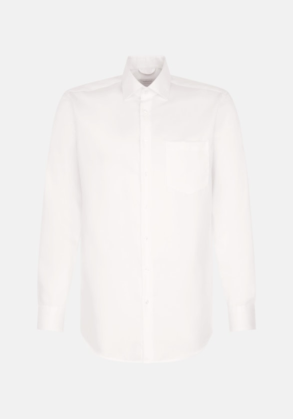 Comfort Chemise d'affaires Uni in Blanc | Seidensticker Onlineshop