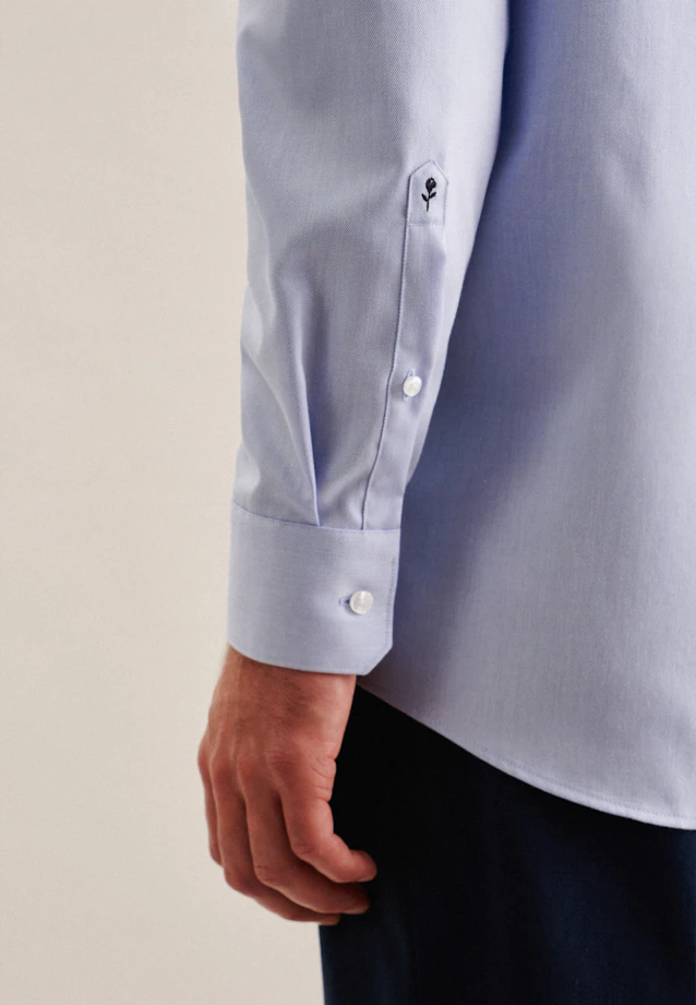 Comfort Business shirt Uni in Light Blue |  Seidensticker Onlineshop