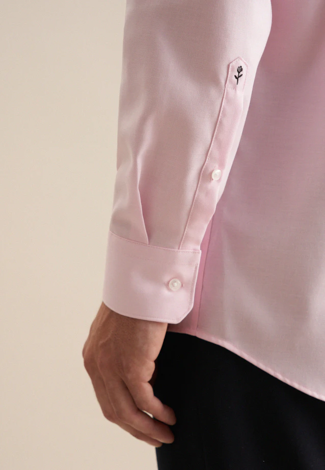 Comfort Business Hemd Uni in Rosa |  Seidensticker Onlineshop