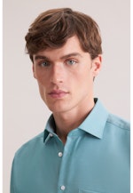 Comfort Business Hemd Uni in Türkis |  Seidensticker Onlineshop