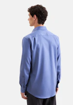 Comfort Chemise d'affaires Uni in Bleu Moyen |  Seidensticker Onlineshop