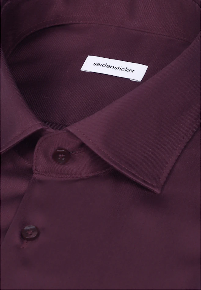 Comfort Business shirt Uni in Rot | Seidensticker online shop