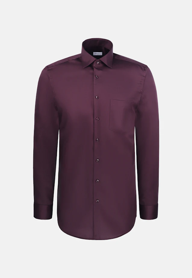 Comfort Business shirt Uni in Rot |  Seidensticker Onlineshop