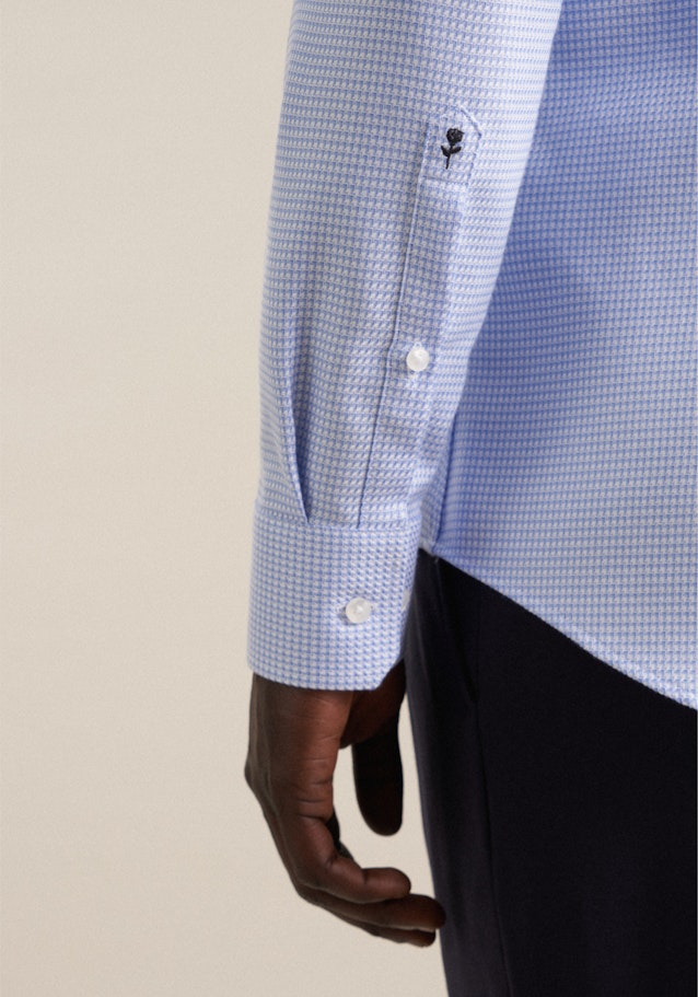 Shaped Chemise Business Struktur in Bleu Clair | Seidensticker Onlineshop