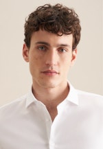 X-Slim Chemise d'affaires Structure in Blanc |  Seidensticker Onlineshop