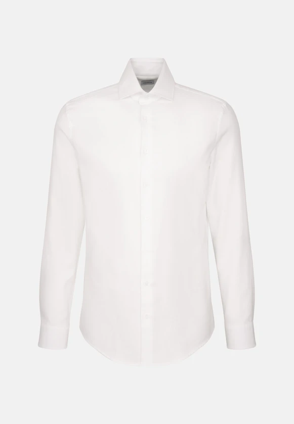 X-Slim Chemise d'affaires Structure in Blanc |  Seidensticker Onlineshop