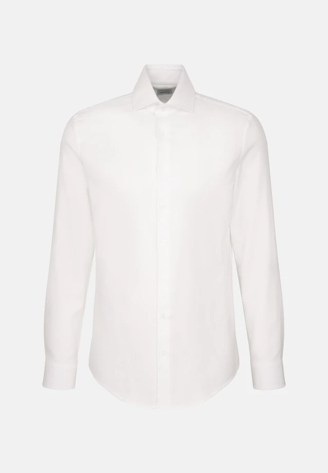 X-Slim Business shirt Structure in Weiß |  Seidensticker Onlineshop