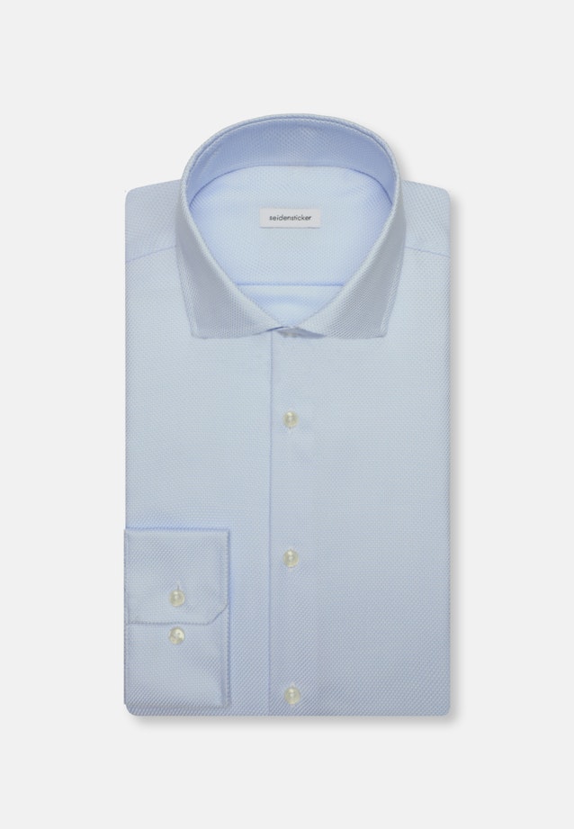 X-Slim Chemise d'affaires Structure in Bleu Clair |  Seidensticker Onlineshop
