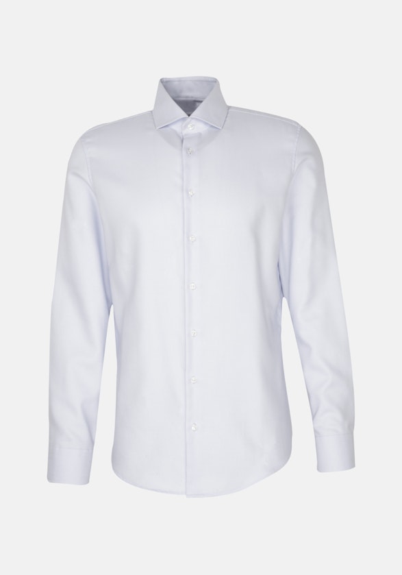 X-Slim Chemise d'affaires Structure in Bleu Clair | Seidensticker Onlineshop