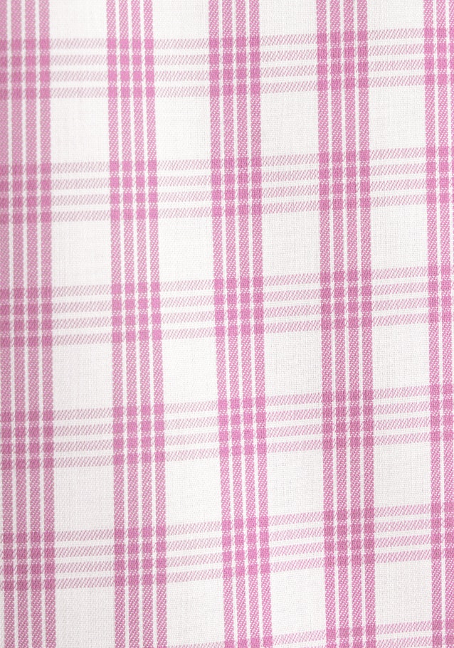 Regular Business Hemd Karo in Rosa/Pink | Seidensticker Onlineshop