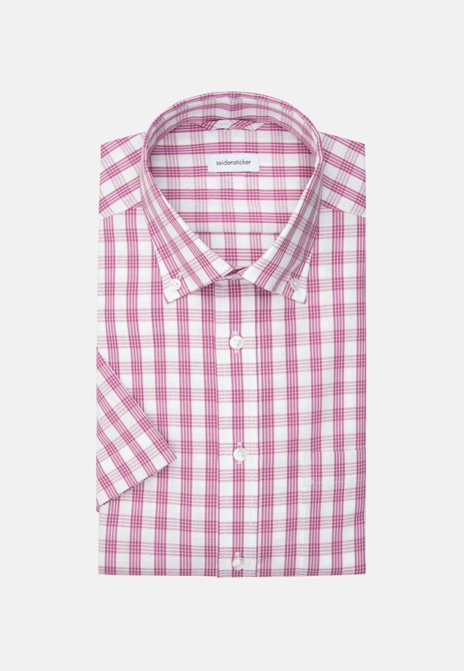 Regular Business Hemd Karo in Rosa/Pink | Seidensticker Onlineshop