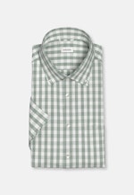 Regular Chemise d'affaires carreaux in Vert |  Seidensticker Onlineshop