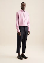 Regular Business Hemd Struktur in Rosa/Pink |  Seidensticker Onlineshop