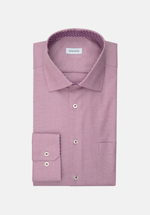 Regular Chemise Business Struktur in Rose Fuchsia | Seidensticker Onlineshop