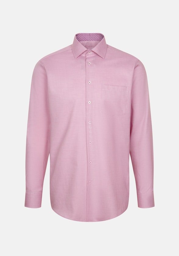 Regular Chemise Business Struktur in Rose Fuchsia | Seidensticker Onlineshop