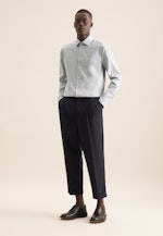 Regular Business Hemd Struktur in Grün |  Seidensticker Onlineshop