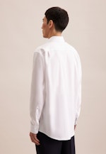 Regular Business shirt Structure in White |  Seidensticker Onlineshop