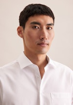Regular Business shirt Structure in White |  Seidensticker Onlineshop