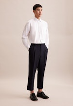 Regular Business shirt Structure in White |  Seidensticker Onlineshop