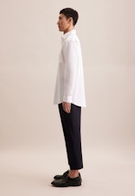 Regular Business shirt Structure in White |  Seidensticker Onlineshop