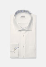 Regular Business shirt Structure in White |  Seidensticker Onlineshop