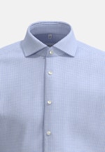 Regular Business shirt Structure in Light Blue |  Seidensticker Onlineshop