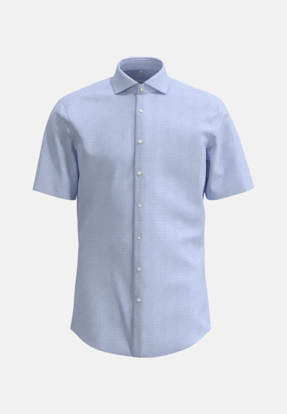 Regular Chemise d'affaires Structure in Bleu Clair |  Seidensticker Onlineshop