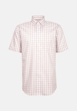 Comfort Business Hemd Karo in Beige |  Seidensticker Onlineshop