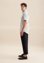 Comfort Business Hemd Karo in Grün |  Seidensticker Onlineshop