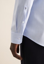 Slim Performance-Hemd Struktur in Hellblau |  Seidensticker Onlineshop