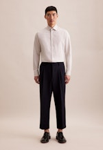 Slim Performance-Hemd Struktur in Beige |  Seidensticker Onlineshop