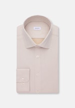 Slim Performance-Hemd Struktur in Beige |  Seidensticker Onlineshop
