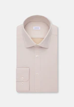 Slim Performance-Hemd Struktur in Beige |  Seidensticker Onlineshop