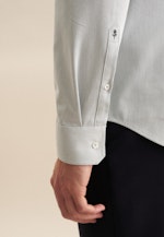 Slim Performance-Hemd Struktur in Grün |  Seidensticker Onlineshop