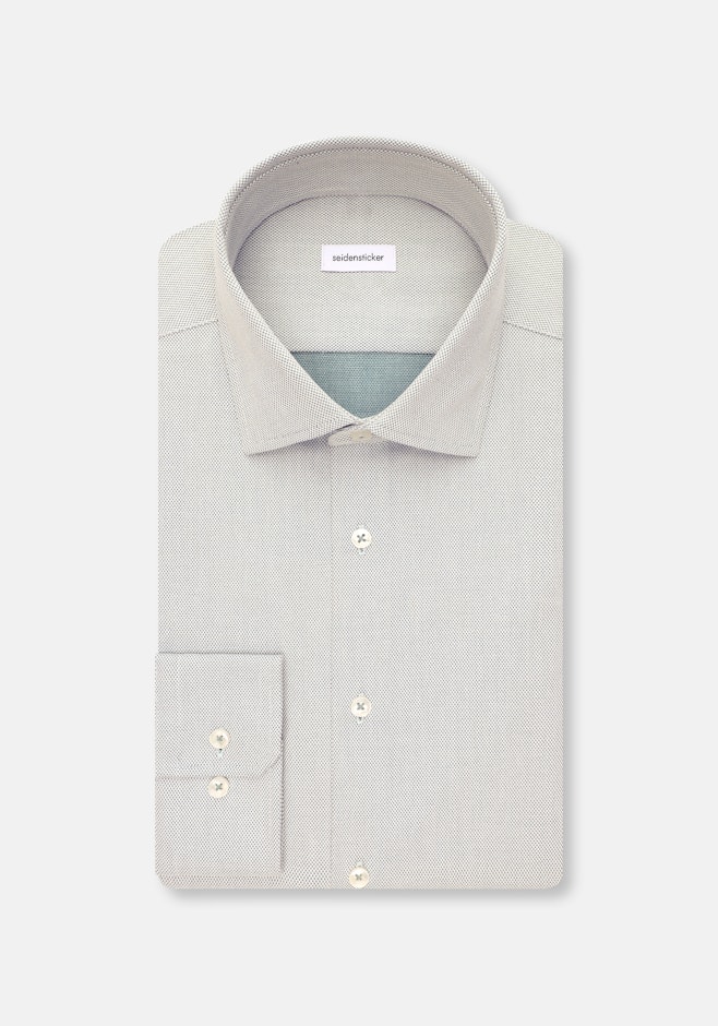 Slim Chemise Performance Structure dans Vert | Boutique en ligne Seidensticker