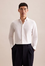 Slim Performance shirt Structure in White |  Seidensticker Onlineshop