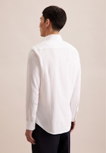 Slim Performance shirt Structure in White |  Seidensticker Onlineshop