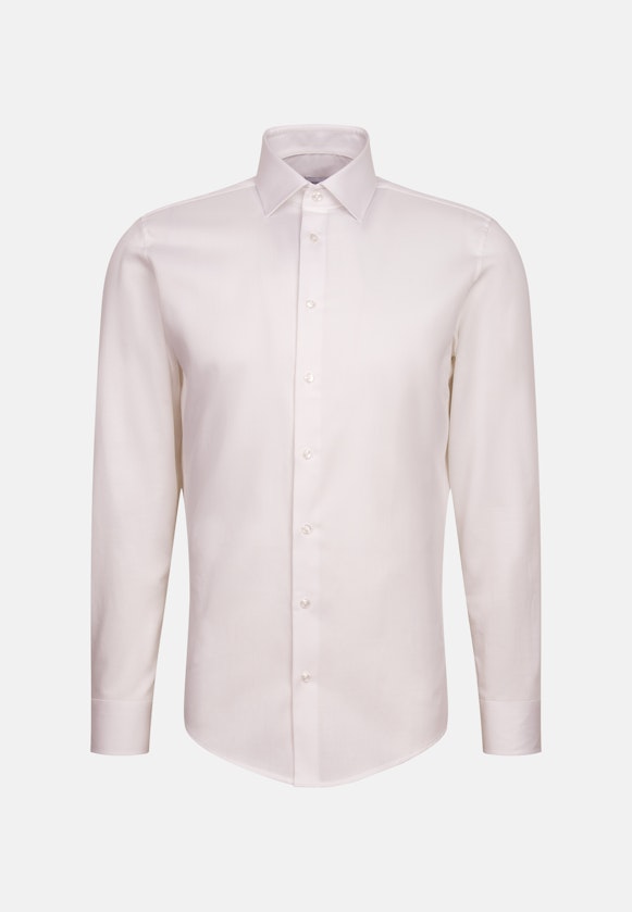 Slim Performance shirt Structure in White |  Seidensticker Onlineshop