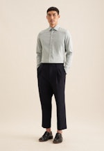 Slim Business shirt Structure in Green |  Seidensticker Onlineshop