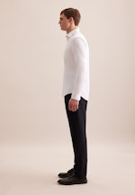 Slim Chemise Performance Uni in Blanc |  Seidensticker Onlineshop