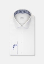 Slim Chemise Performance Uni in Blanc |  Seidensticker Onlineshop