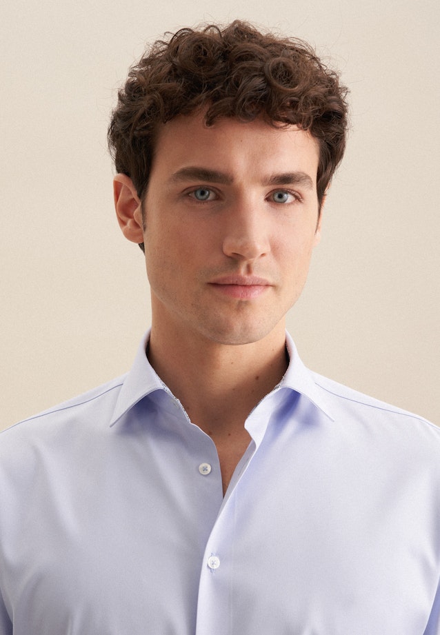 Slim Performance-Hemd Uni in Hellblau |  Seidensticker Onlineshop