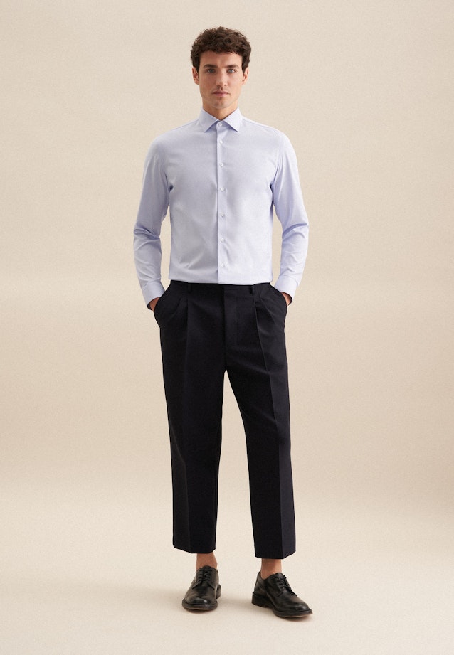 Slim Performance-Hemd Uni in Hellblau |  Seidensticker Onlineshop