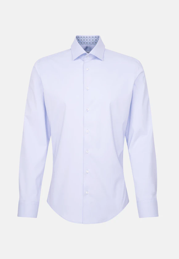 Slim Performance-Hemd Uni in Hellblau |  Seidensticker Onlineshop