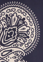 Robe Impression sur tissu in Bleu Foncé |  Seidensticker Onlineshop