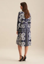 Robe Impression sur tissu in Bleu Foncé |  Seidensticker Onlineshop